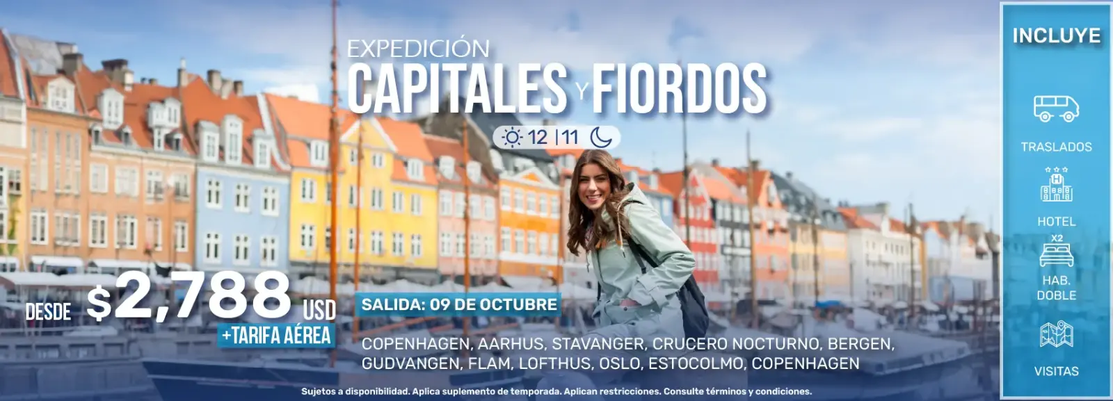 Viaje copenhague dinamarca bergen noruega estocolmo suecia 5315